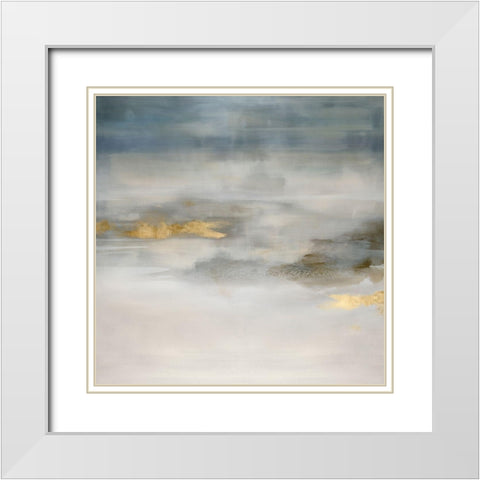Ethereal II White Modern Wood Framed Art Print with Double Matting by Springer, Rachel