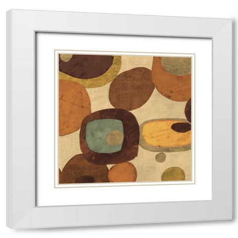 Within II White Modern Wood Framed Art Print with Double Matting by Nichols, Richard