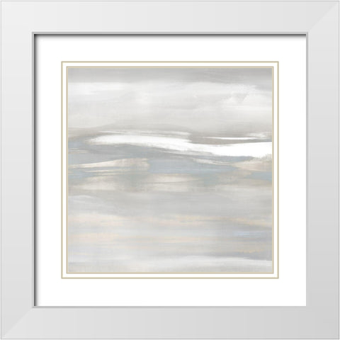 Highlight II White Modern Wood Framed Art Print with Double Matting by Messina, Jake