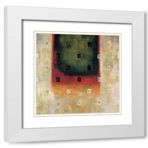 Hang Time I White Modern Wood Framed Art Print with Double Matting by James, Sandra