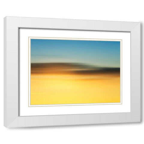 Cloud Formations White Modern Wood Framed Art Print with Double Matting by Plank, Savanah