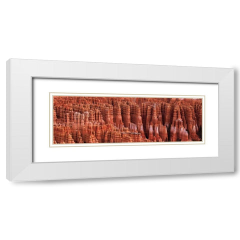Bryce Canyon Utah White Modern Wood Framed Art Print with Double Matting by Bennion, Scott