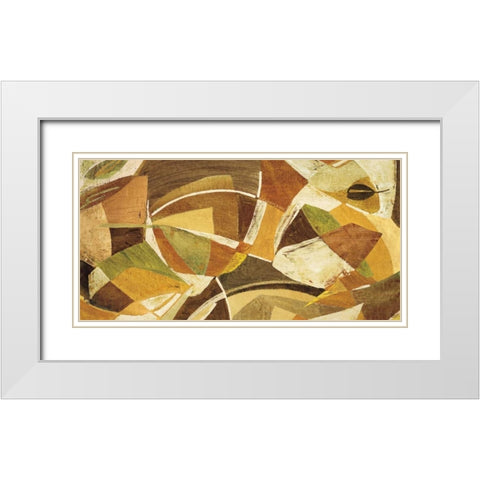 Natural Beauty White Modern Wood Framed Art Print with Double Matting by Sadler, Sean