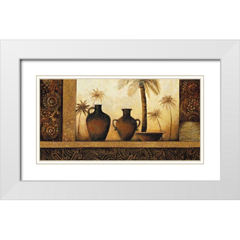 Enchantment White Modern Wood Framed Art Print with Double Matting by Williamson, Sarah