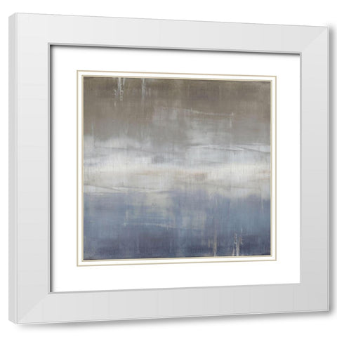 Purposeful II White Modern Wood Framed Art Print with Double Matting by Hamilton, Taylor