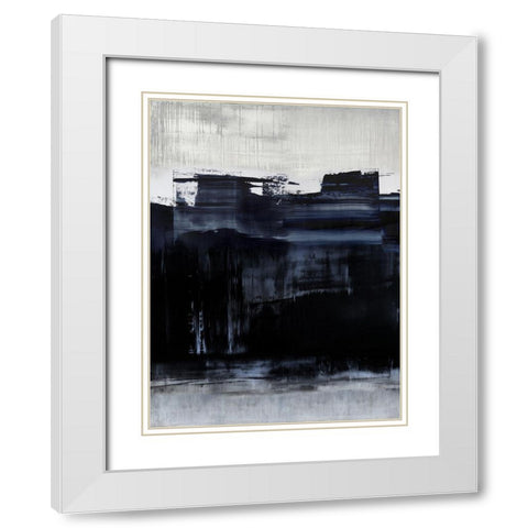 Resilient White Modern Wood Framed Art Print with Double Matting by Hamilton, Taylor