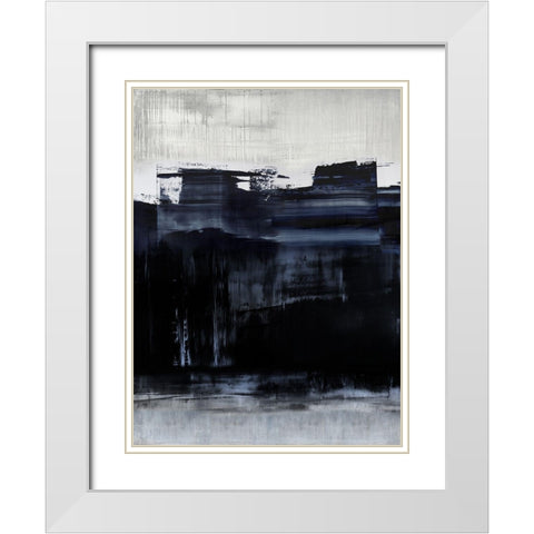 Resilient White Modern Wood Framed Art Print with Double Matting by Hamilton, Taylor