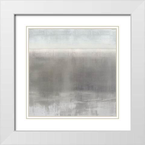 Fate I White Modern Wood Framed Art Print with Double Matting by Hamilton, Taylor