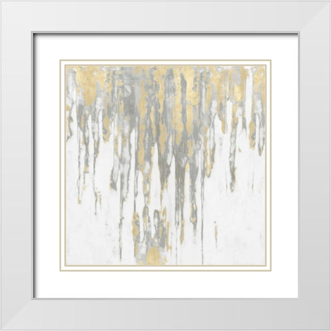 Momentary Reflection II White Modern Wood Framed Art Print with Double Matting by Conley, Tom