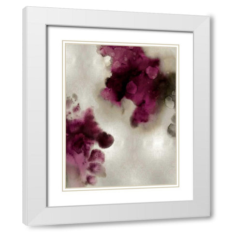 Tempting I in Silver White Modern Wood Framed Art Print with Double Matting by Mitchell, Lauren