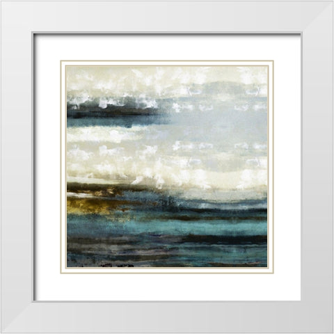 A Place with No Name II White Modern Wood Framed Art Print with Double Matting by Bolokofsky, Ronald