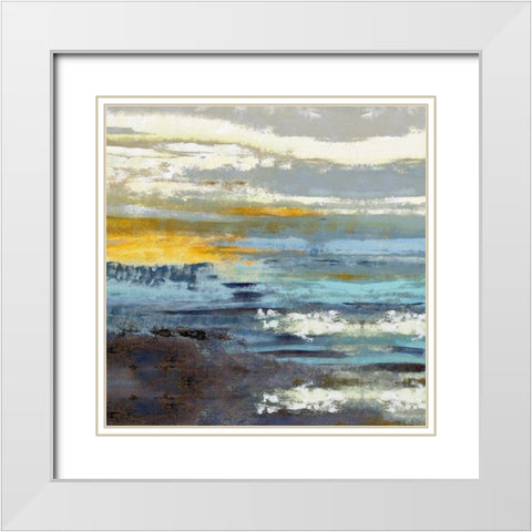 A Place with No Name IV White Modern Wood Framed Art Print with Double Matting by Bolokofsky, Ronald