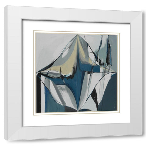 Late Day I White Modern Wood Framed Art Print with Double Matting by Bolokofsky, Ronald