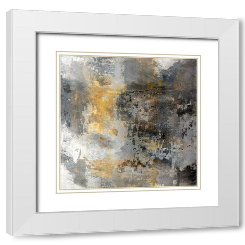Morning Sunrise White Modern Wood Framed Art Print with Double Matting by Bolokofsky, Ronald