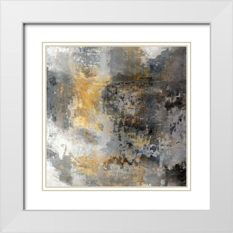 Morning Sunrise White Modern Wood Framed Art Print with Double Matting by Bolokofsky, Ronald
