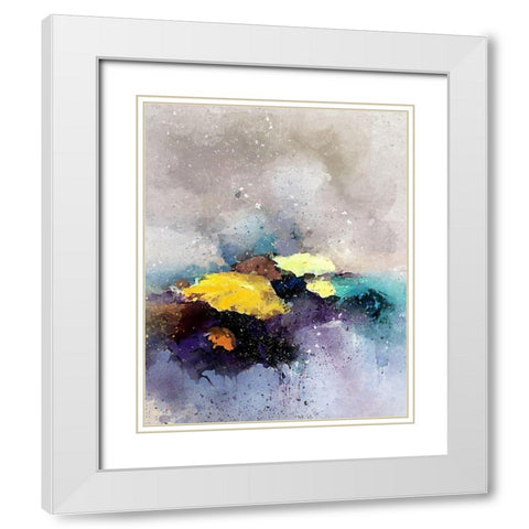 Braving the Elements White Modern Wood Framed Art Print with Double Matting by Bolokofsky, Ronald