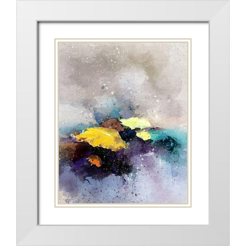Braving the Elements White Modern Wood Framed Art Print with Double Matting by Bolokofsky, Ronald