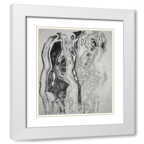 Perfect Match I White Modern Wood Framed Art Print with Double Matting by Bolokofsky, Ronald