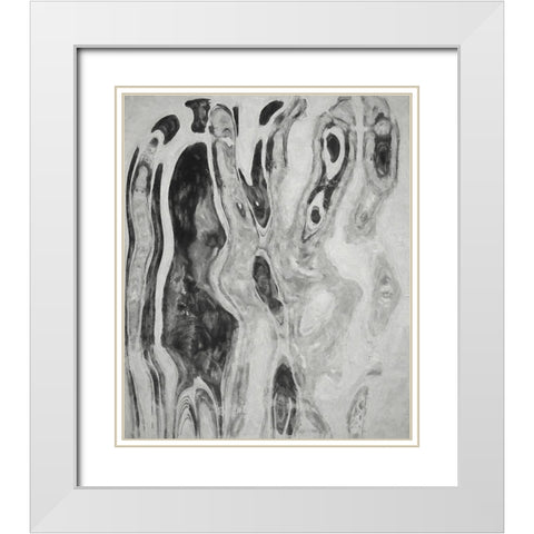 Perfect Match IV White Modern Wood Framed Art Print with Double Matting by Bolokofsky, Ronald