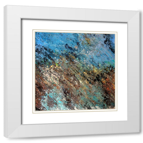 A Million Poimts of Light White Modern Wood Framed Art Print with Double Matting by Bolokofsky, Ronald