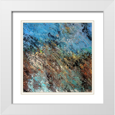 A Million Poimts of Light White Modern Wood Framed Art Print with Double Matting by Bolokofsky, Ronald