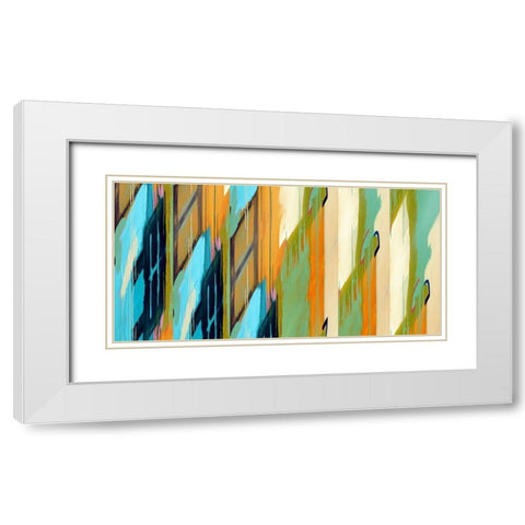 Aspirations II White Modern Wood Framed Art Print with Double Matting by Bolokofsky, Ronald