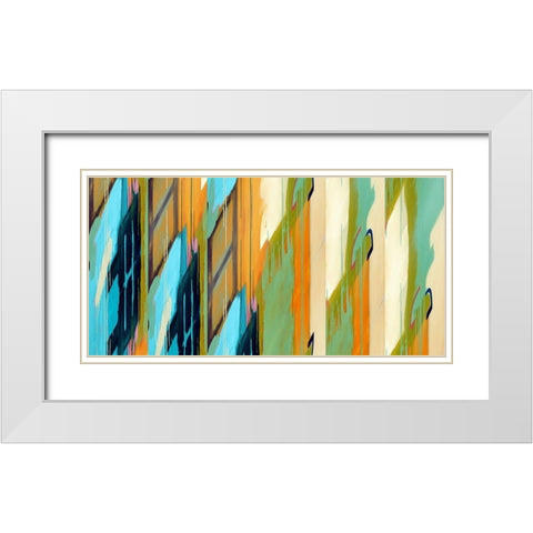 Aspirations II White Modern Wood Framed Art Print with Double Matting by Bolokofsky, Ronald