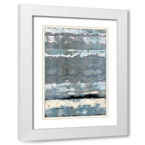 Beyond the Horizon White Modern Wood Framed Art Print with Double Matting by Bolokofsky, Ronald