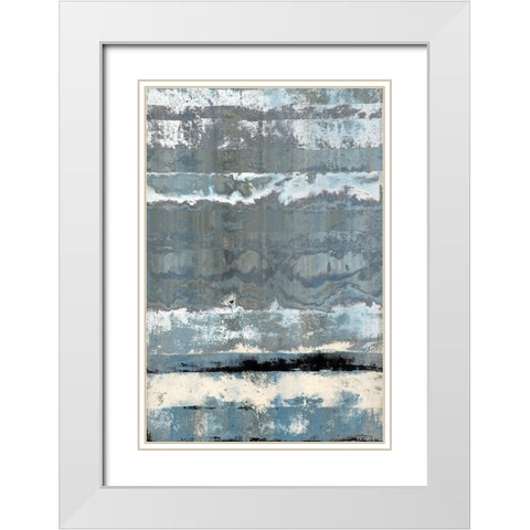 Beyond the Horizon White Modern Wood Framed Art Print with Double Matting by Bolokofsky, Ronald