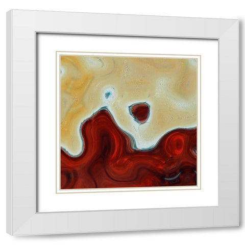 Boiling Over I White Modern Wood Framed Art Print with Double Matting by Bolokofsky, Ronald