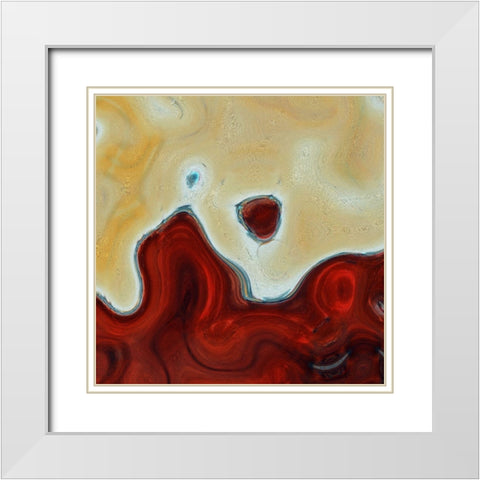 Boiling Over I White Modern Wood Framed Art Print with Double Matting by Bolokofsky, Ronald
