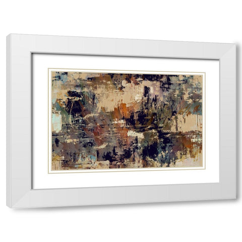 Chaotic Order White Modern Wood Framed Art Print with Double Matting by Bolokofsky, Ronald