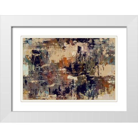 Chaotic Order White Modern Wood Framed Art Print with Double Matting by Bolokofsky, Ronald