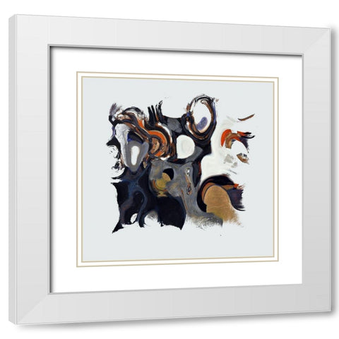 Enchanted Forest I White Modern Wood Framed Art Print with Double Matting by Bolokofsky, Ronald