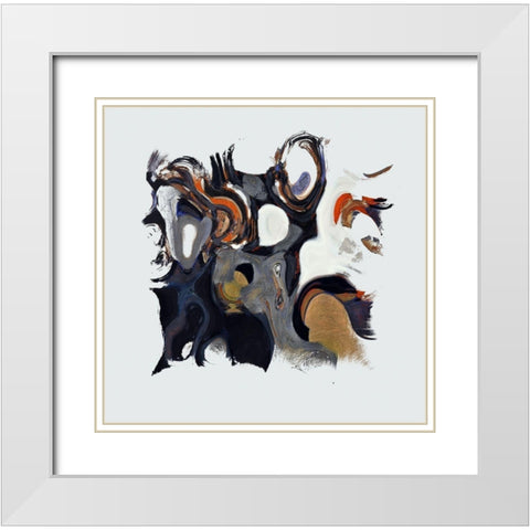 Enchanted Forest I White Modern Wood Framed Art Print with Double Matting by Bolokofsky, Ronald