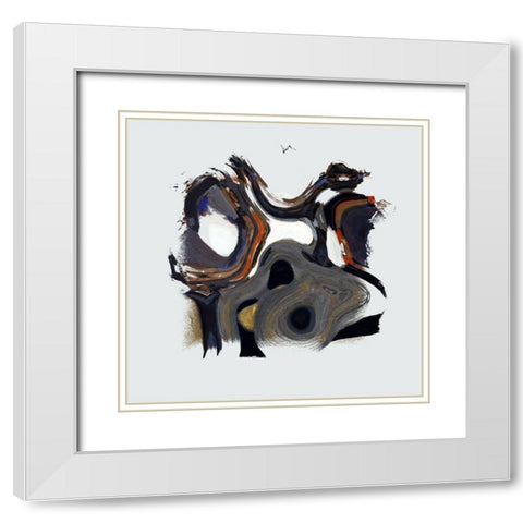 Enchanted Forest II White Modern Wood Framed Art Print with Double Matting by Bolokofsky, Ronald