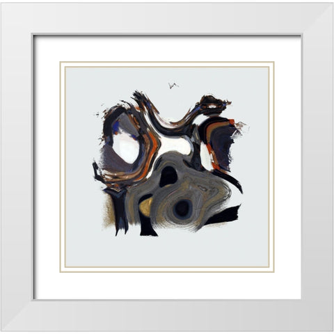 Enchanted Forest II White Modern Wood Framed Art Print with Double Matting by Bolokofsky, Ronald