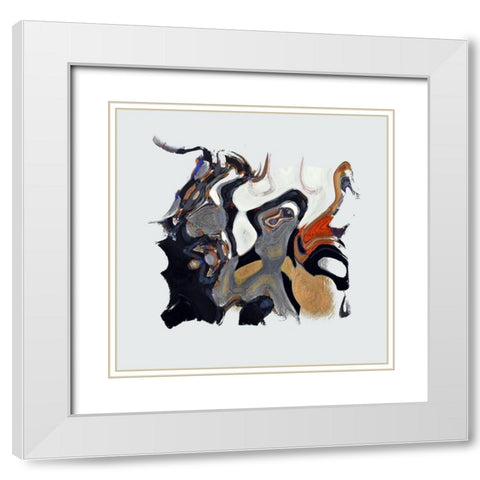 Enchanted Forest IV White Modern Wood Framed Art Print with Double Matting by Bolokofsky, Ronald