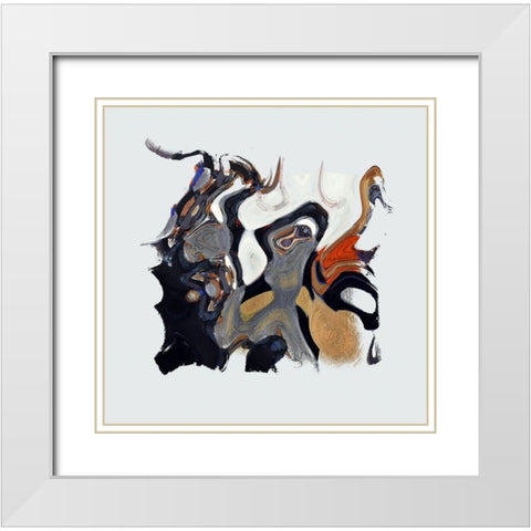 Enchanted Forest IV White Modern Wood Framed Art Print with Double Matting by Bolokofsky, Ronald