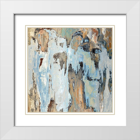 Feeling A Presence White Modern Wood Framed Art Print with Double Matting by Bolokofsky, Ronald