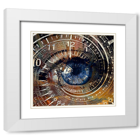 Focus In White Modern Wood Framed Art Print with Double Matting by Bolokofsky, Ronald