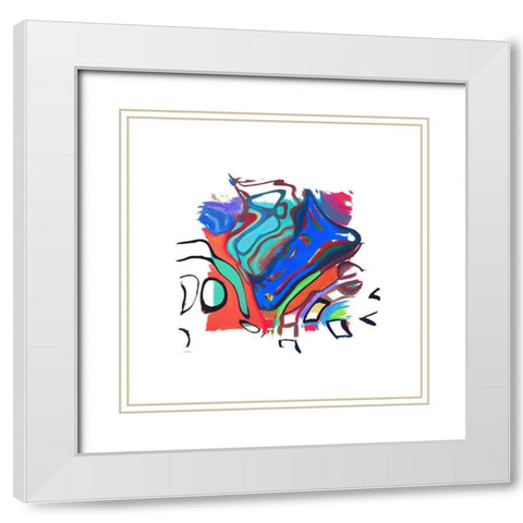 Getaway I  White Modern Wood Framed Art Print with Double Matting by Bolokofsky, Ronald