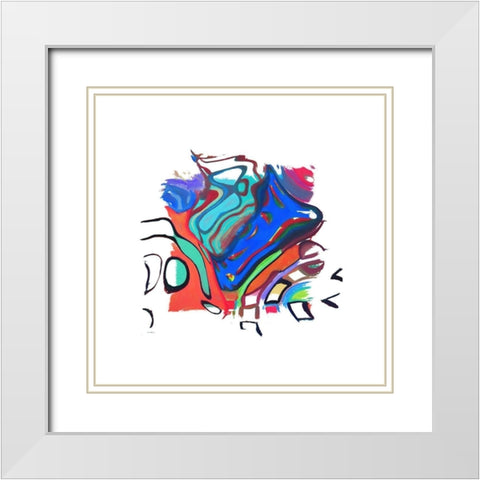 Getaway I  White Modern Wood Framed Art Print with Double Matting by Bolokofsky, Ronald