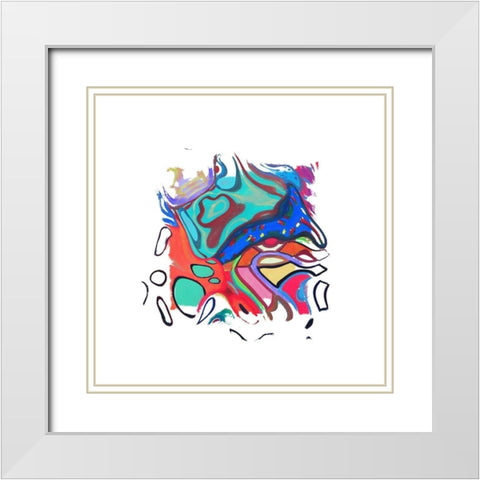 Getaway II White Modern Wood Framed Art Print with Double Matting by Bolokofsky, Ronald