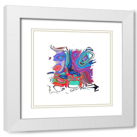 Getaway III White Modern Wood Framed Art Print with Double Matting by Bolokofsky, Ronald