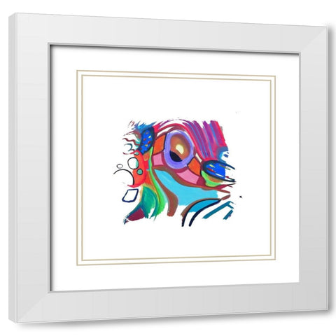 Getaway IV White Modern Wood Framed Art Print with Double Matting by Bolokofsky, Ronald