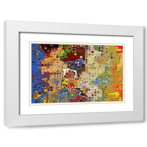 Sunny Side Up I White Modern Wood Framed Art Print with Double Matting by Bolokofsky, Ronald