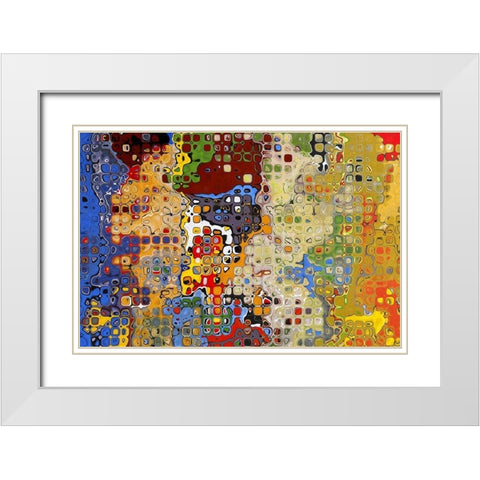 Sunny Side Up I White Modern Wood Framed Art Print with Double Matting by Bolokofsky, Ronald