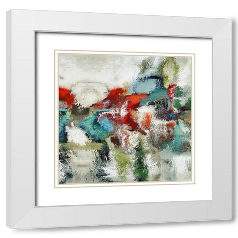 Tis the Season II White Modern Wood Framed Art Print with Double Matting by Bolokofsky, Ronald