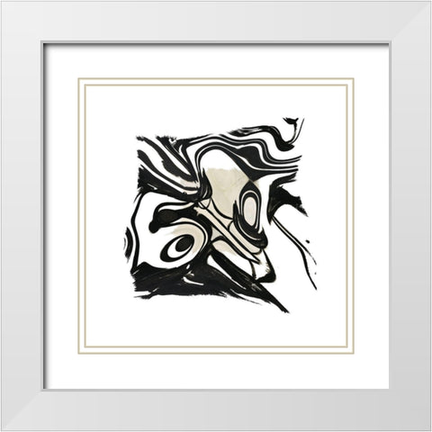 Viewpoint II White Modern Wood Framed Art Print with Double Matting by Bolokofsky, Ronald